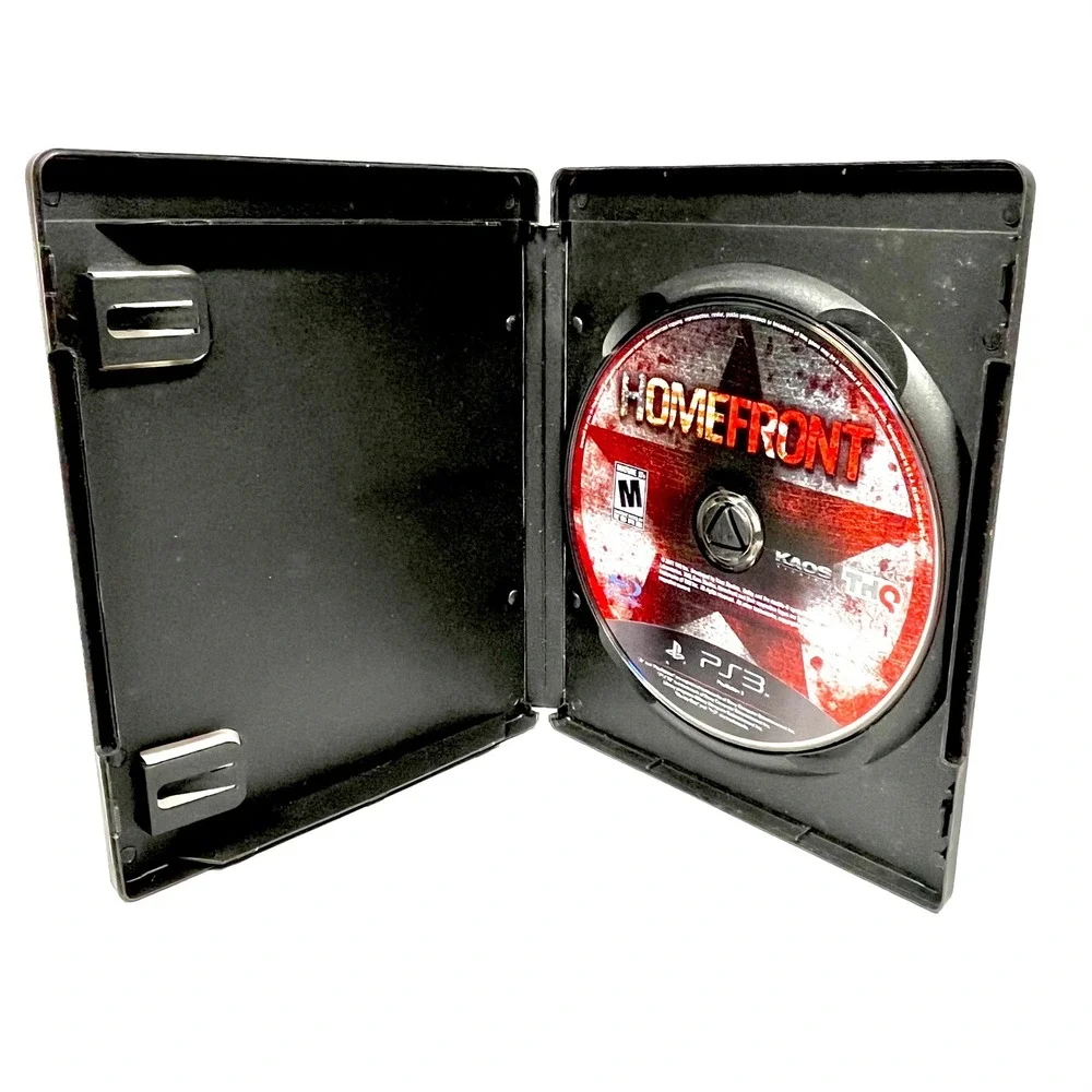 Homefront PS3 Video Game Sony PlayStation 3 GameStop Case Tested Loose Disc